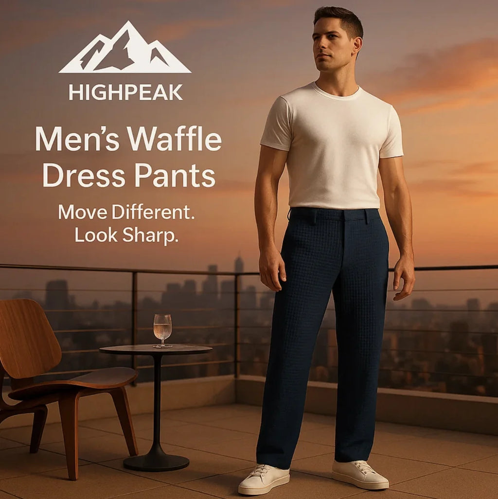 Men’s Waffle Dress Pants