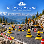 Mini Traffic Cone Set