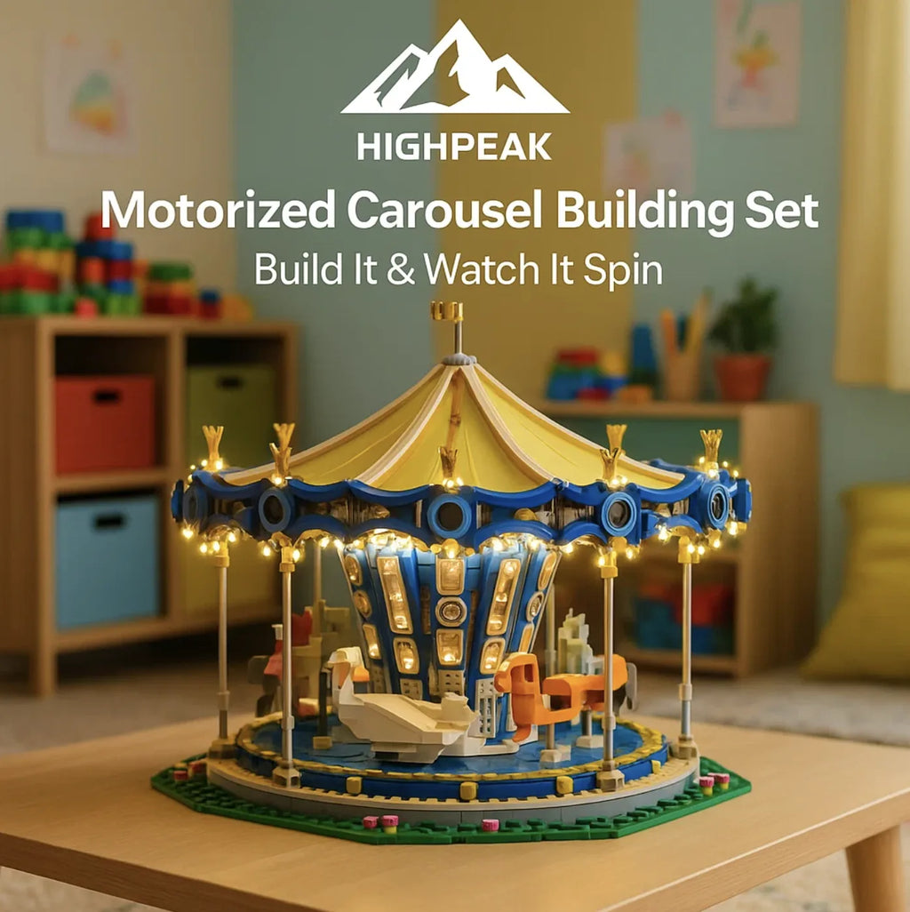 Motorized Carousel Building Set