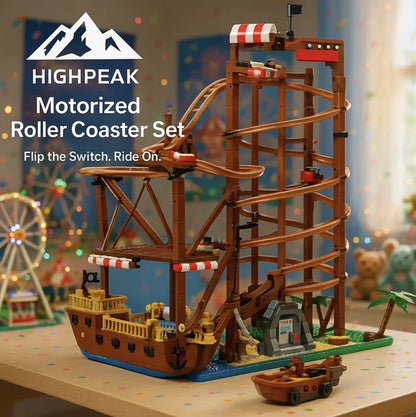 Motorized Roller Coaster Set