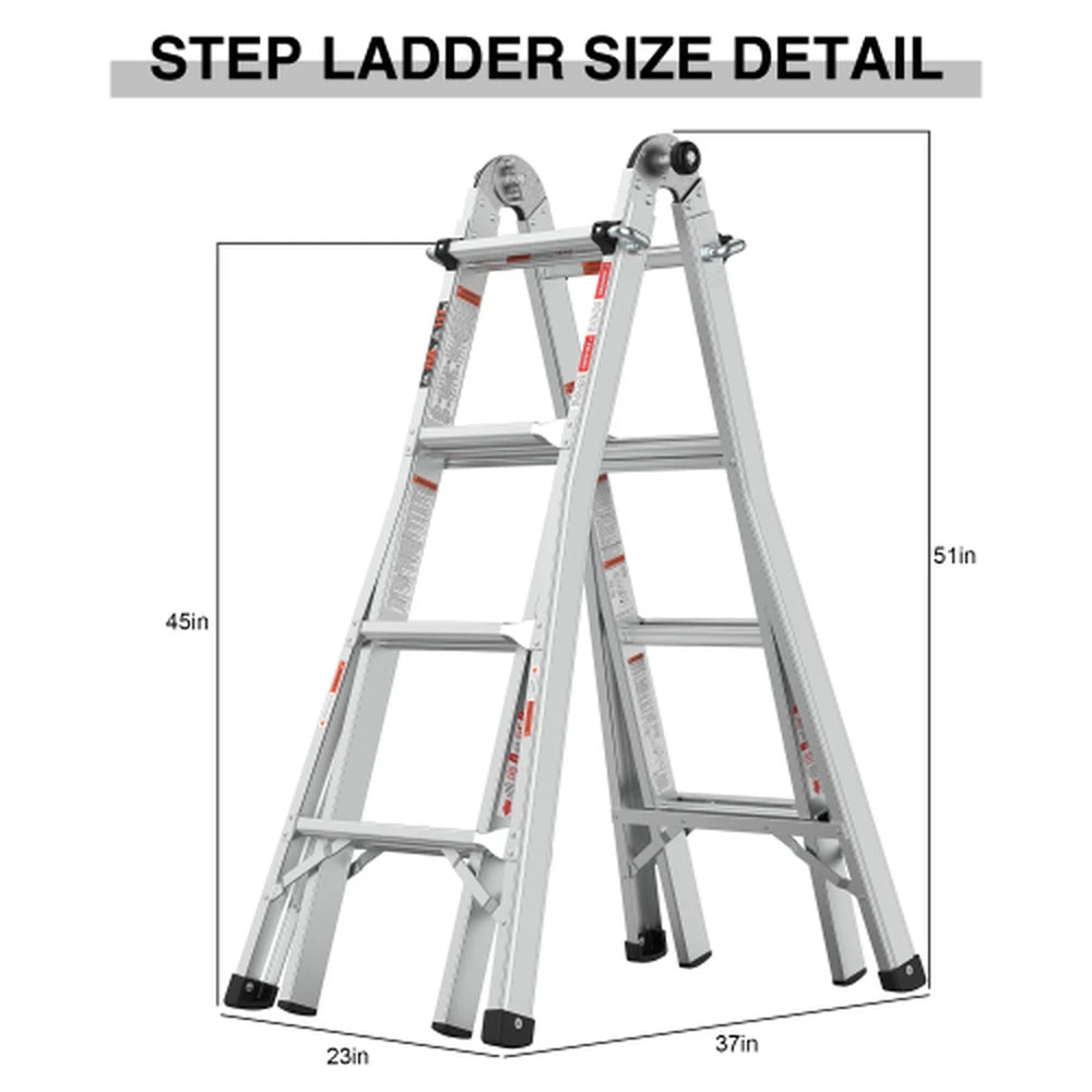 17ft Multi-Position Ladder