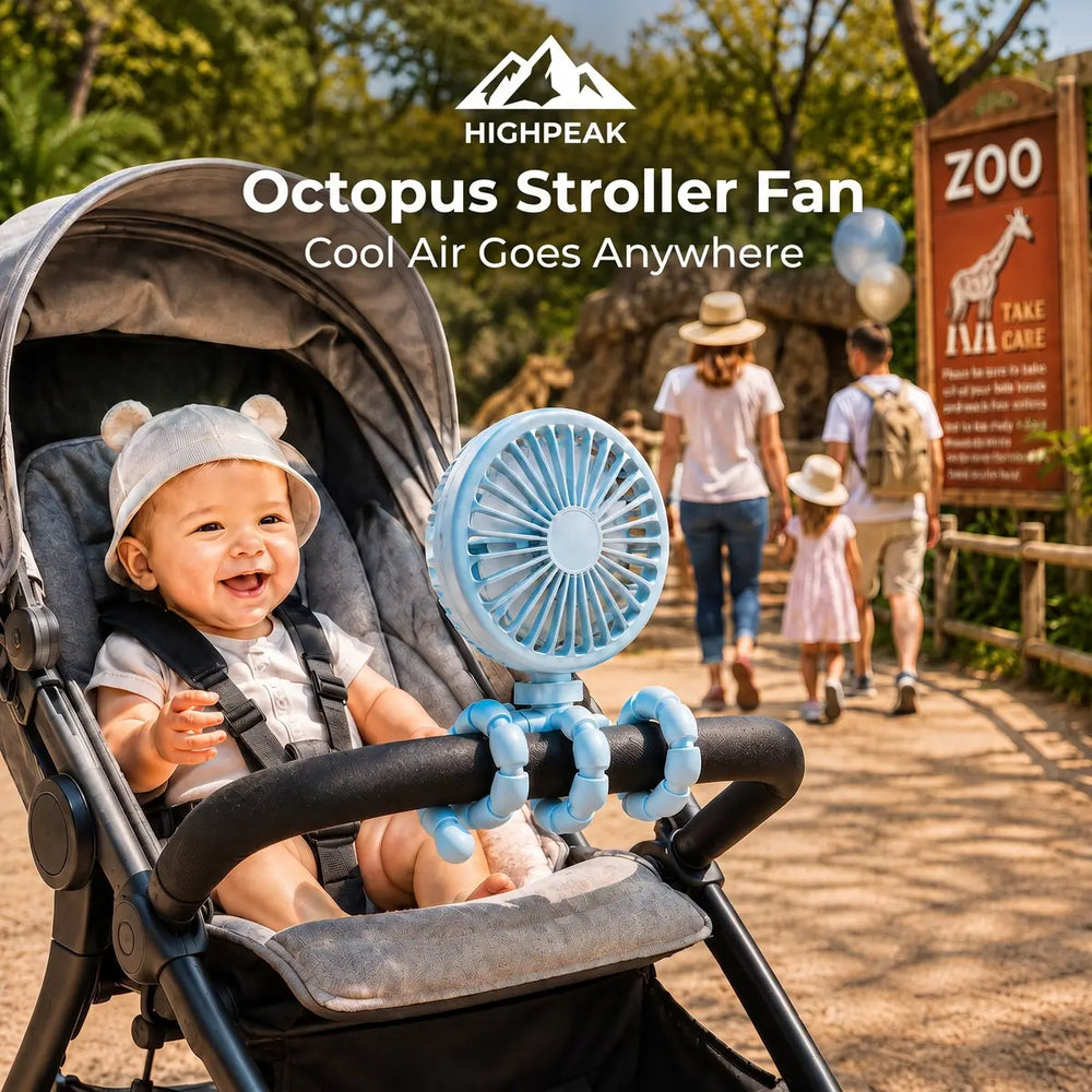 Octopus Stroller Fan