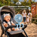 Octopus Stroller Fan