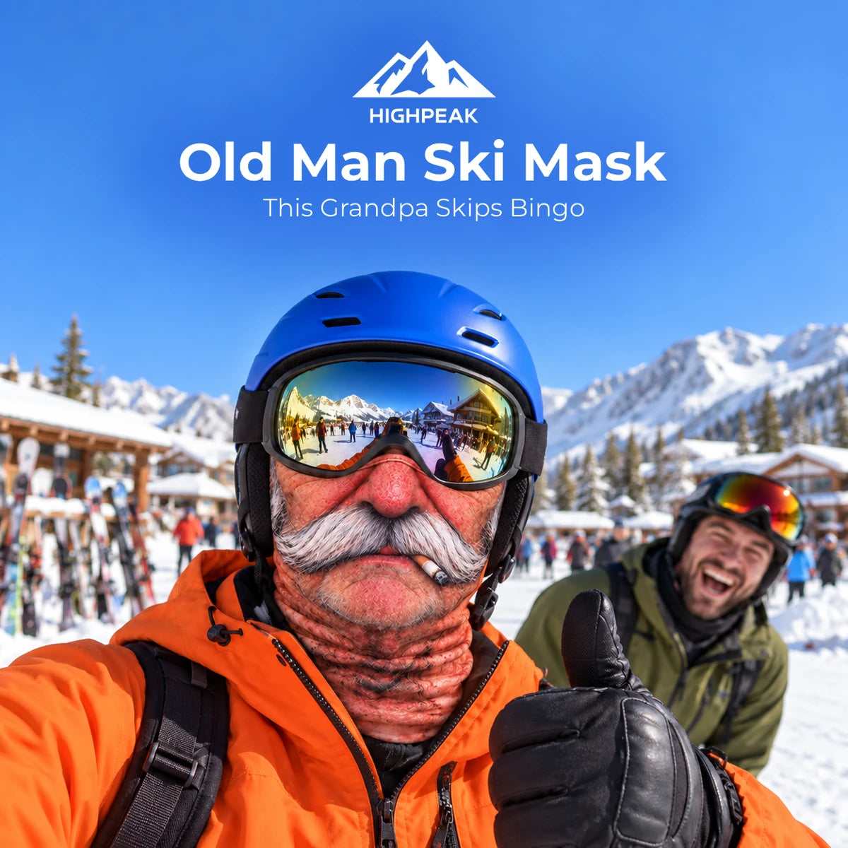 Old Man Ski Mask