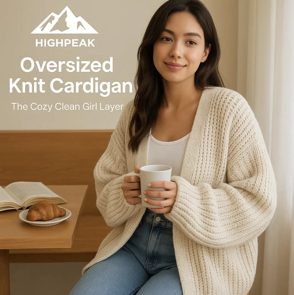 Oversized Knit Cardigan