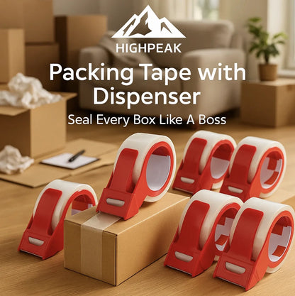 Packing Tape with Dispenser