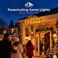 Parachuting Santa Lights