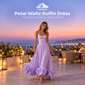 Petal Waltz Ruffle Dress
