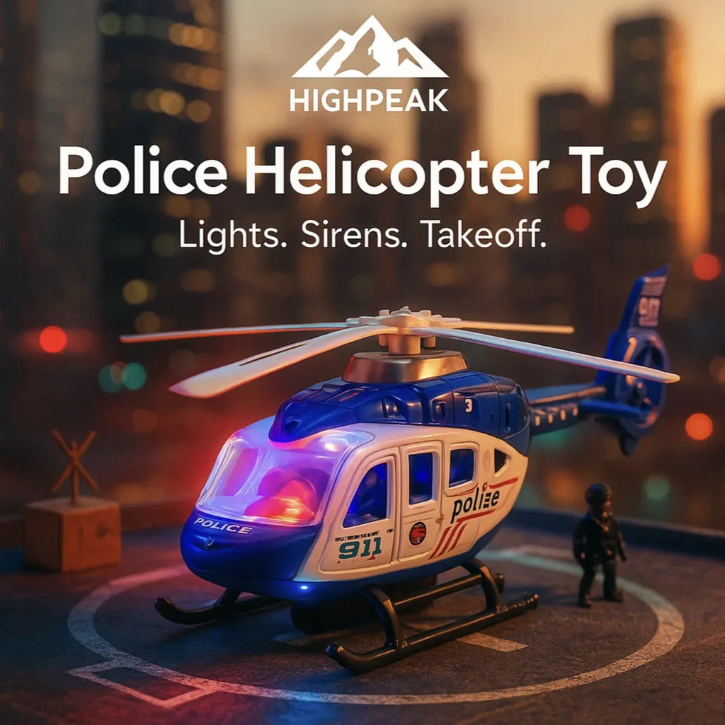 Police Helicopter Toy