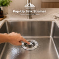 Pop-Up Sink Strainer