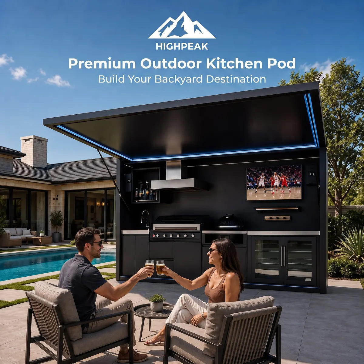 Premium Outdoor Kitchen Pod