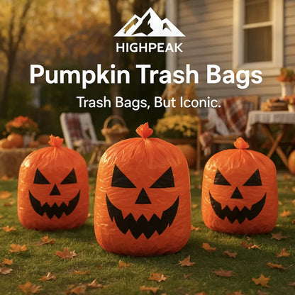 Pumpkin Trash Bags