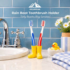 Rain Boot Toothbrush Holder