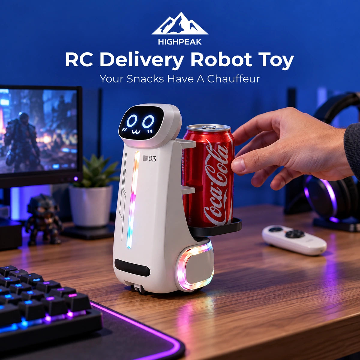 RC Delivery Robot Toy