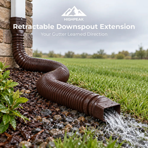 Retractable Downspout Extension