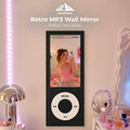 Retro MP3 Wall Mirror