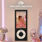 Retro MP3 Wall Mirror