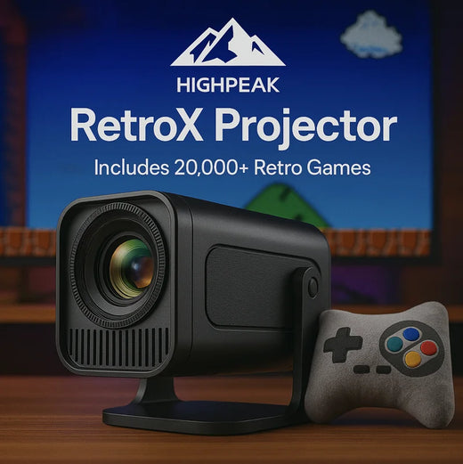 HighPeak RetroX Projektor™️ 
