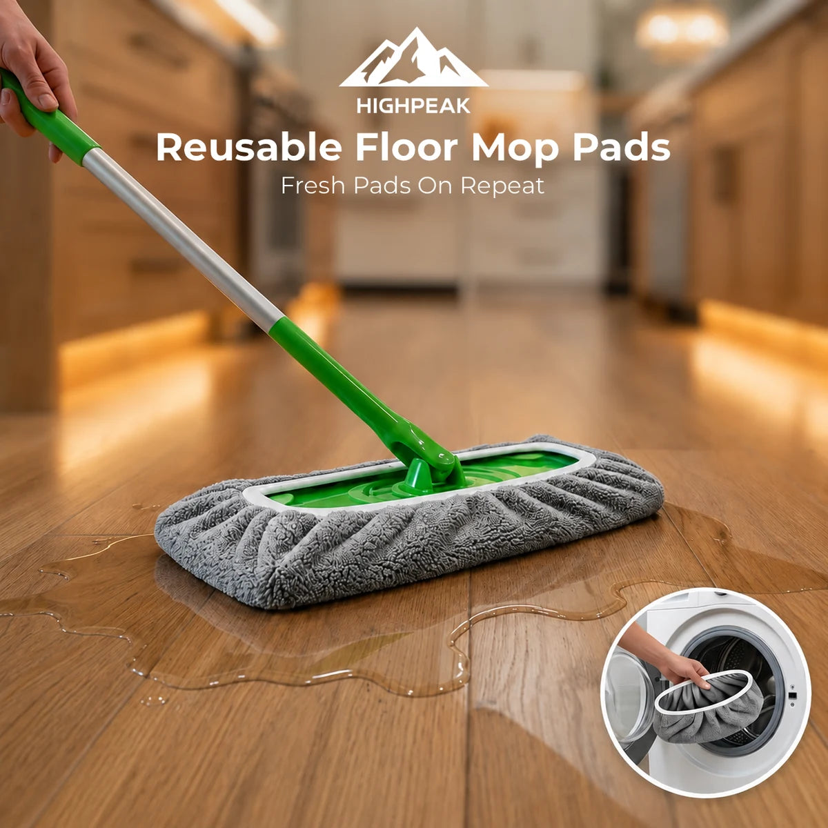 Reusable Floor Mop Pads