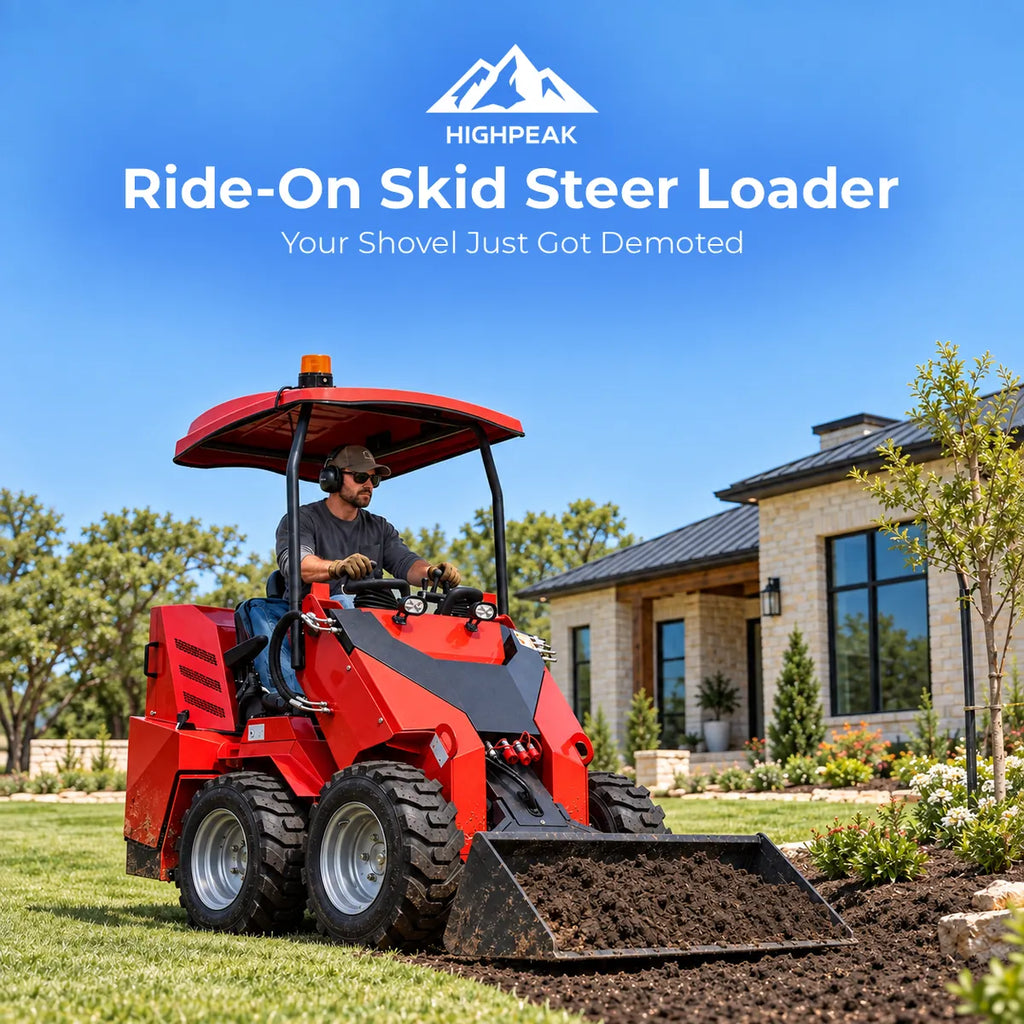 Ride-On Skid Steer Loader