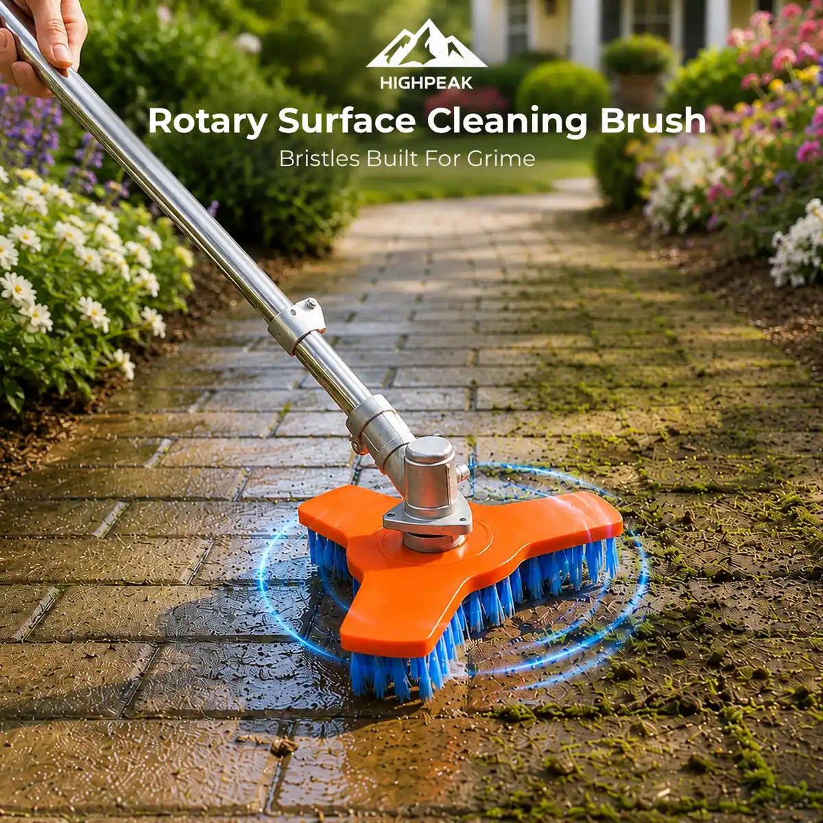 Rotary Surface Cleaning Brush
