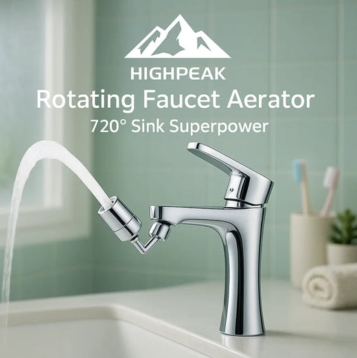 Rotating Faucet Aerator