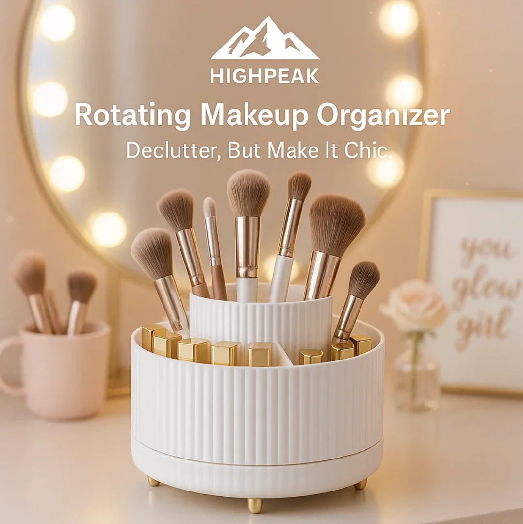 Rotating Makeup Organizer
