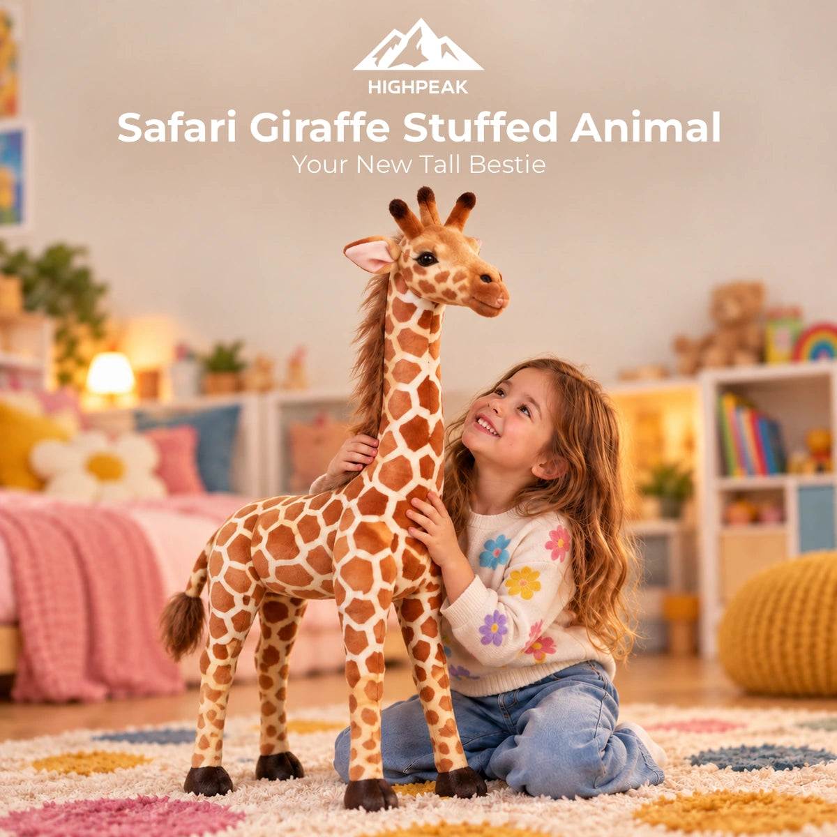 Safari Giraffe Stuffed Animal