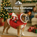 Santa Carrying Dog Costume
