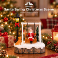 Santa Swing Christmas Scene