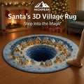 Santa’s Village Illusion Rug