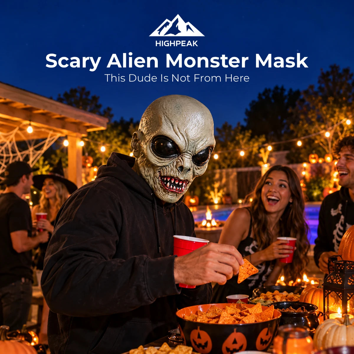 Scary Alien Monster Mask