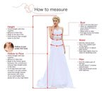 Supplier measuring guide showing how to measure bust, waist, hips, height and hollow to floor on a bridal illustration.