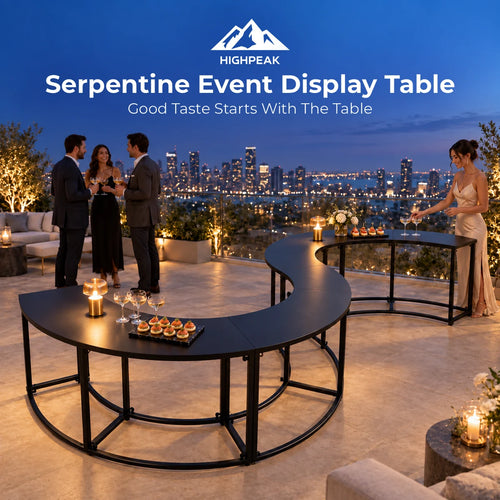 Serpentine Event Display Table