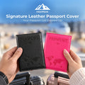 Signature Leather Passport Cover