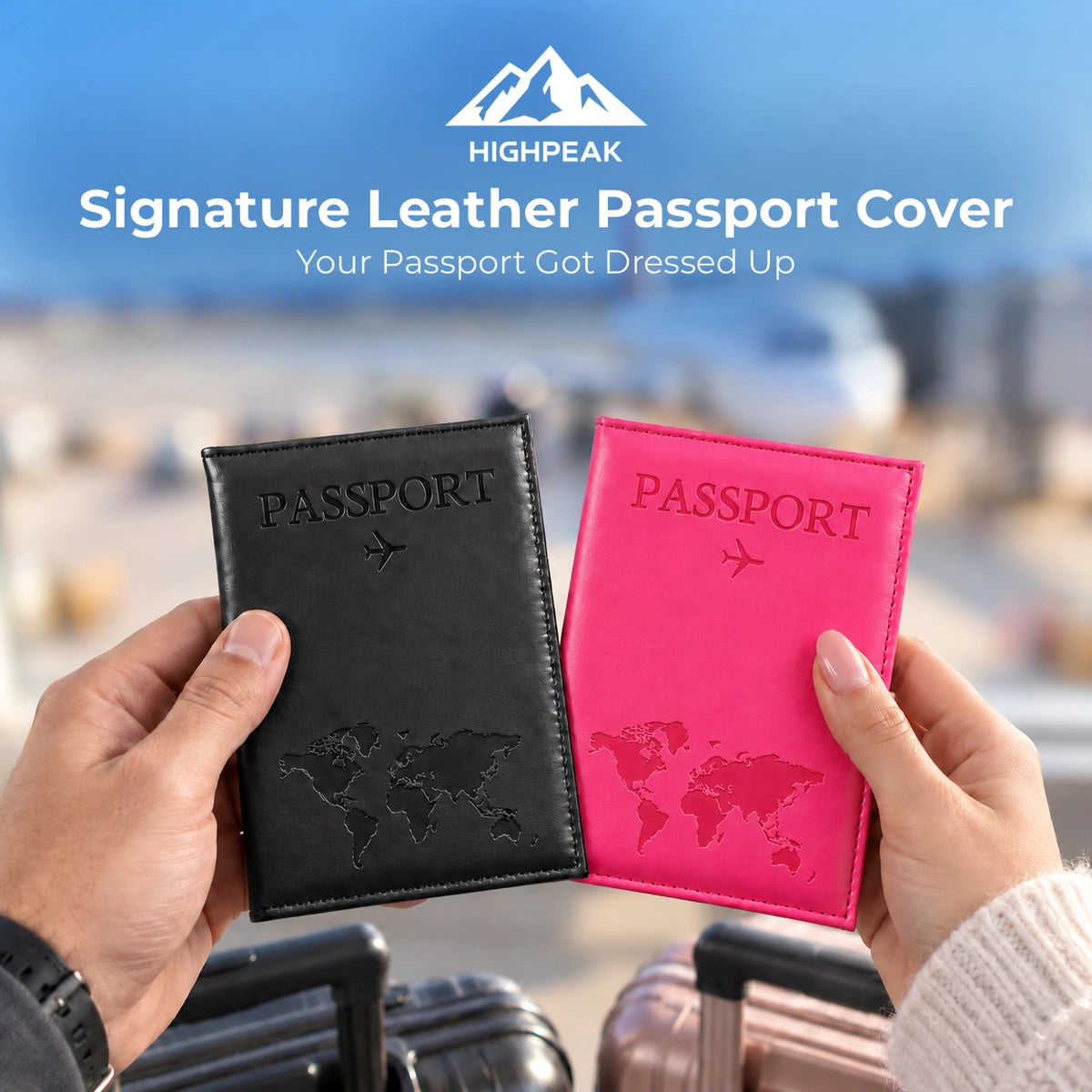 Signature Leather Passport Cover