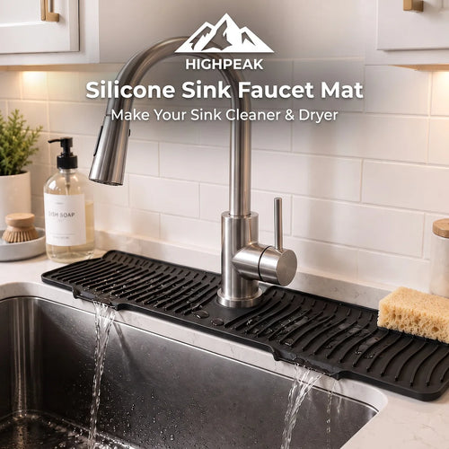 Silicone Sink Faucet Mat