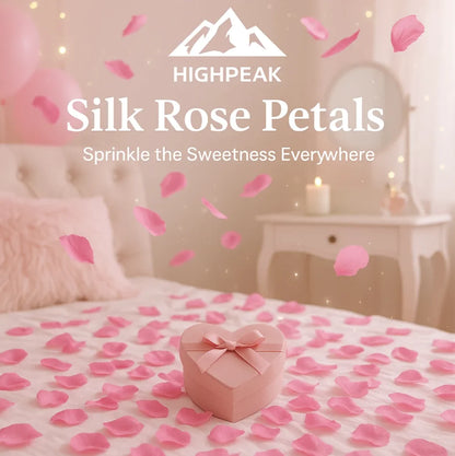 Silk Rose Petals