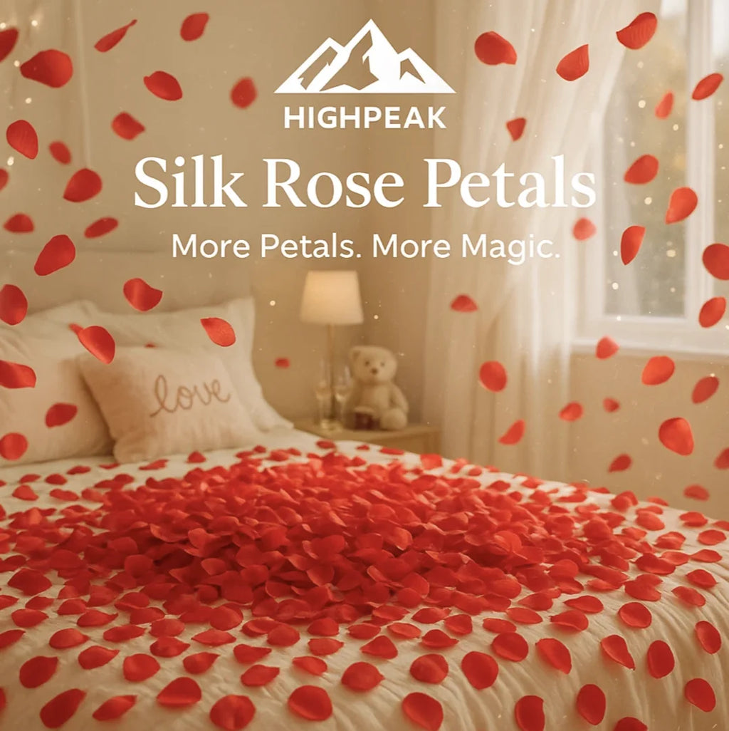 Silk Rose Petals