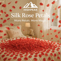 Silk Rose Petals