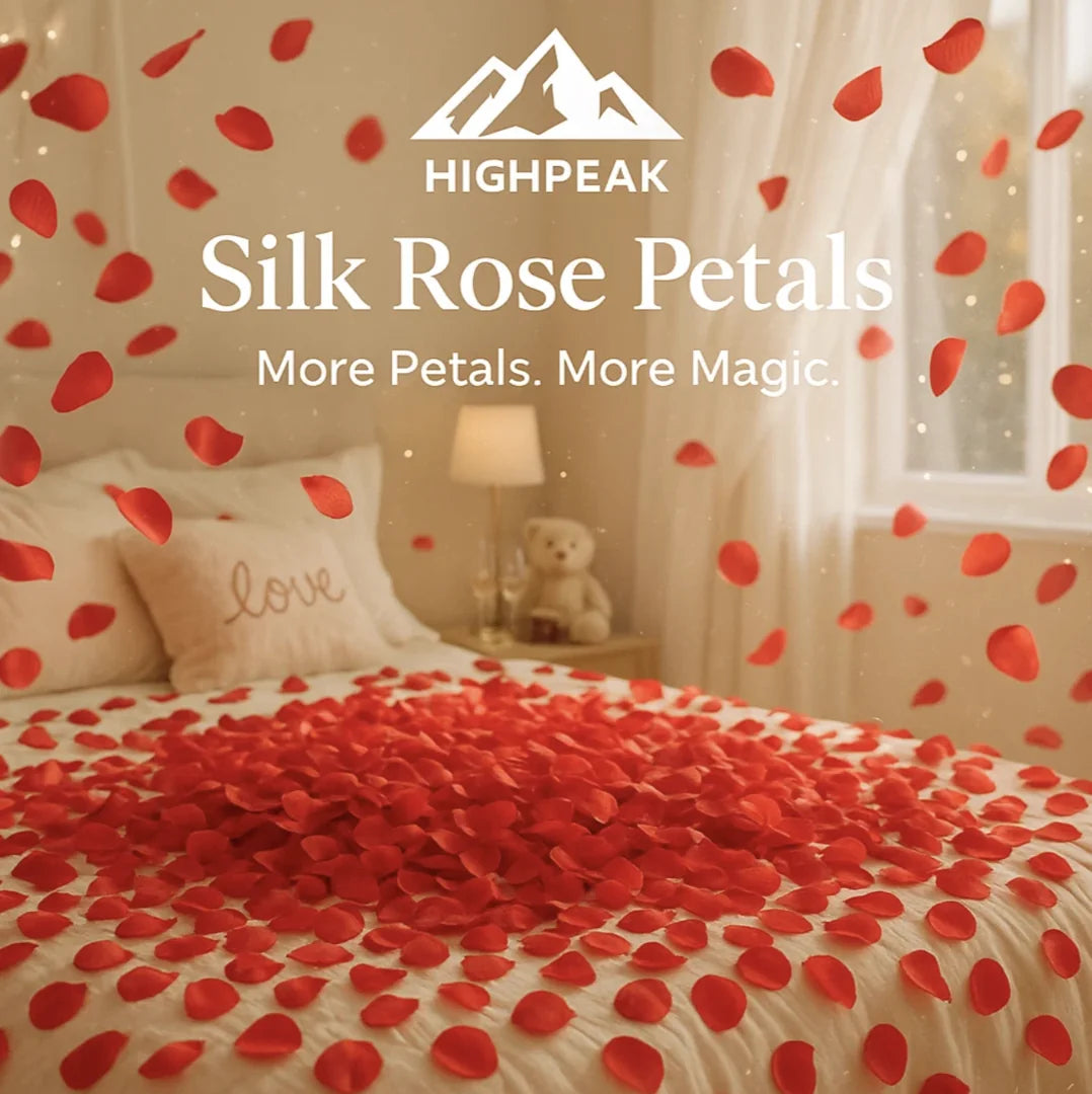 Silk Rose Petals