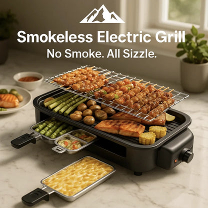 Smokeless Electric Grill