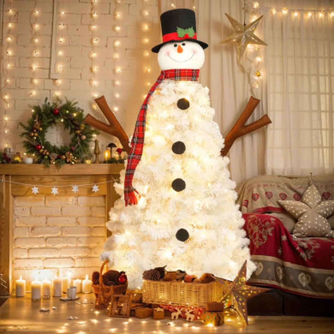 Snowman Christmas Tree
