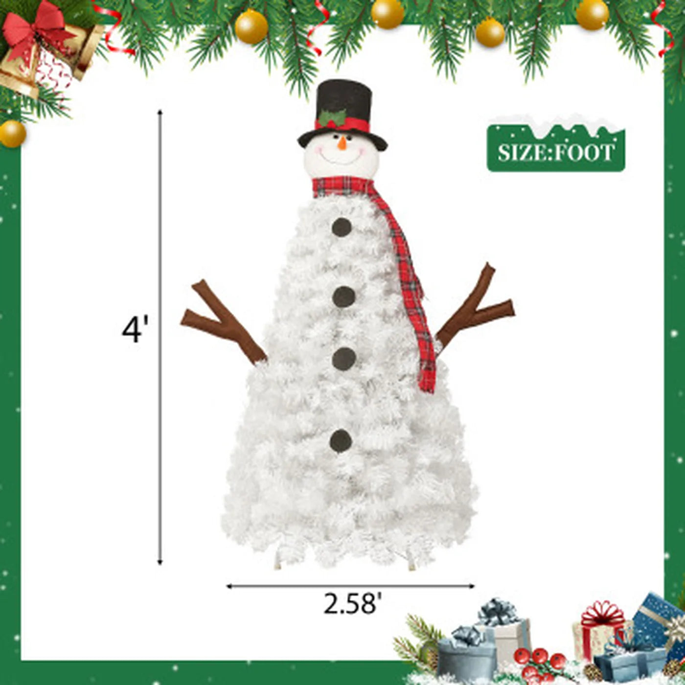 Snowman Christmas Tree