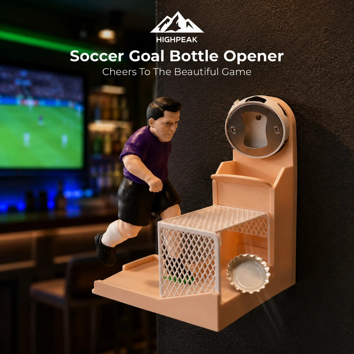 Soccer Goal Bottle Opener