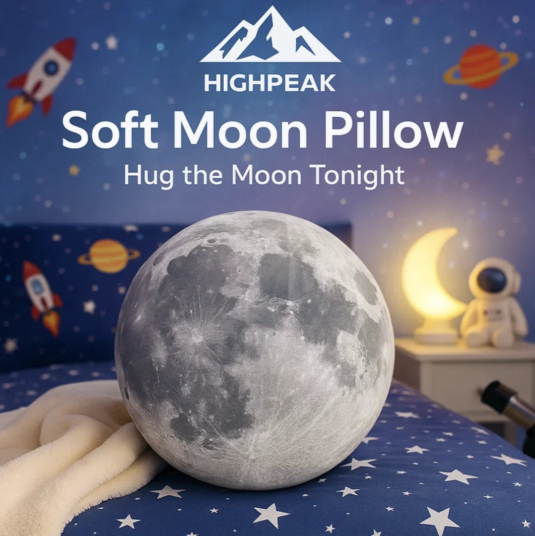 Soft Moon Pillow