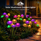 Solar Mushroom Garden Lights