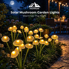 Solar Mushroom Garden Lights