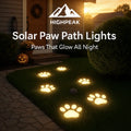 Solar Paw Path Lights