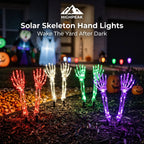 Solar Skeleton Hand Lights